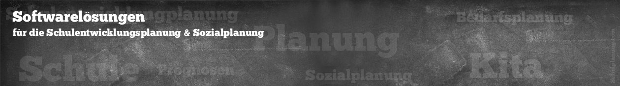 Schulentwicklungsplanung, Planung, Software